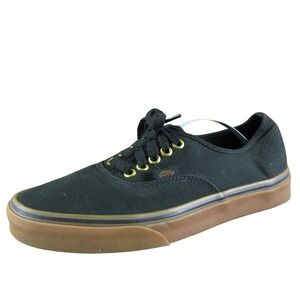 VANS Men's‎ Gold Sneaker Black Fabric Size 8 Medium (D, M) Gently Used 2025